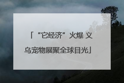 “它经济”火爆 义乌宠物展聚全球目光