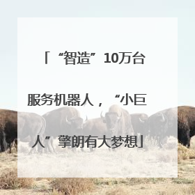 “智造”10万台服务机器人，“小巨人”擎朗有大梦想
