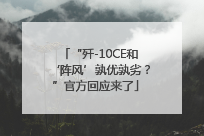“歼-10CE和‘阵风’孰优孰劣？”官方回应来了