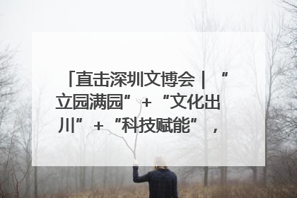 直击深圳文博会｜“立园满园”+“文化出川”+“科技赋能”，成都传媒发布三大文创领域合作清单