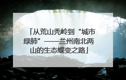 从荒山秃岭到“城市绿肺”——兰州南北两山的生态蝶变之路