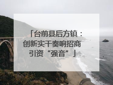 台前县后方镇：创新实干奏响招商引资“强音”