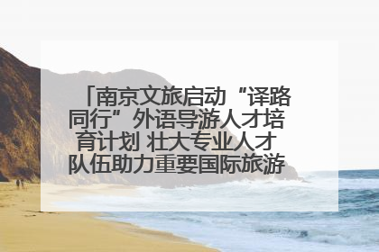 南京文旅启动“译路同行”外语导游人才培育计划 壮大专业人才队伍助力重要国际旅游目的地建设