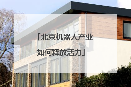 北京机器人产业如何释放活力