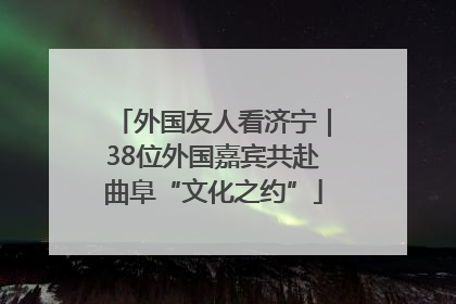 外国友人看济宁｜38位外国嘉宾共赴曲阜“文化之约”