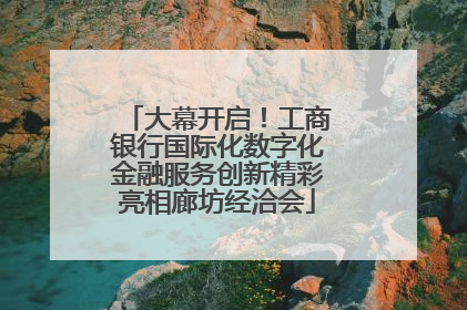 大幕开启！工商银行国际化数字化金融服务创新精彩亮相廊坊经洽会