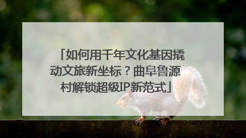 如何用千年文化基因撬动文旅新坐标？曲阜鲁源村解锁超级IP新范式