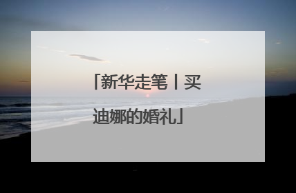 新华走笔丨买迪娜的婚礼