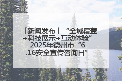 新闻发布丨“全域覆盖+科技展示+互动体验” 2025年德州市“6.16安全宣传咨询日”活动亮点纷呈