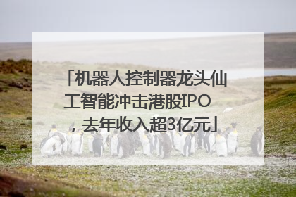 机器人控制器龙头仙工智能冲击港股IPO，去年收入超3亿元