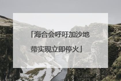 海合会呼吁加沙地带实现立即停火