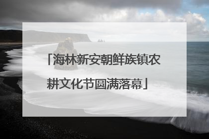 海林新安朝鲜族镇农耕文化节圆满落幕