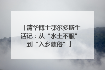 清华博士鄂尔多斯生活记：从“水土不服”到“入乡随俗”