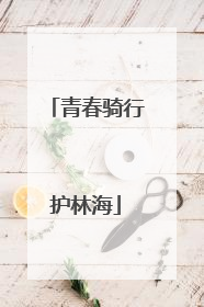 青春骑行护林海