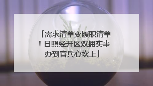需求清单变履职清单！日照经开区双拥实事办到官兵心坎上